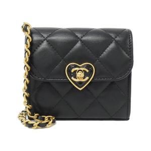 Chanel Heart CC Lock Clutch Shoulder Bag